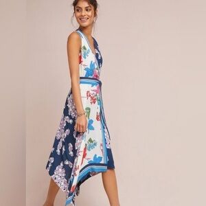 Maeve Cassandra Midi Floral Dress Size 6